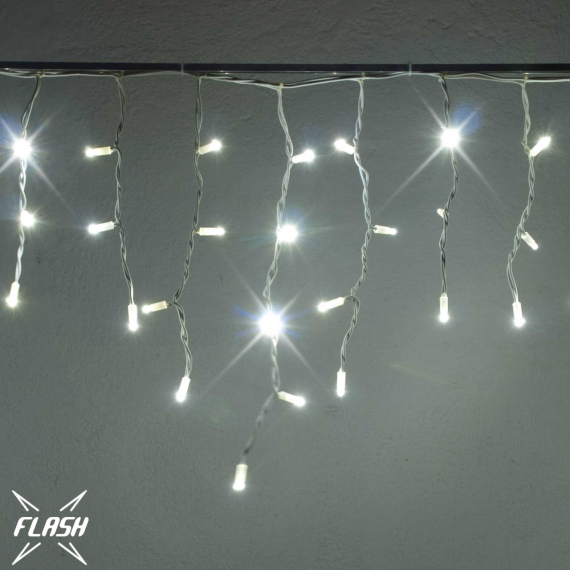 LED svetelné cencúle - FLASH