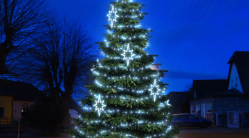DECOLED LED svetelná sada FLASH na strom 6-8m s dekormi EFD09S1