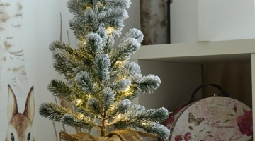 DECOLED Vianočný LED stormček s osvetlením 50cm