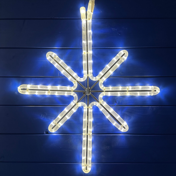 DECOLED LED hviezda Polaris - 38 x 65cm