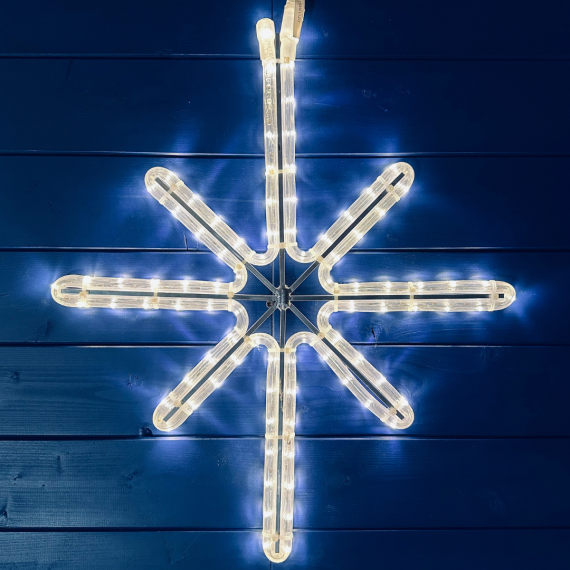 DECOLED LED hviezda Polaris - 38 x 65cm
