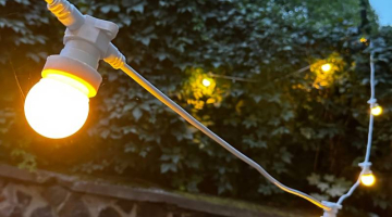 DECOLED Girlanda s vymeniteľnými žiarovkami - 50m
