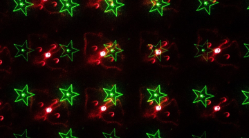 DECOLED Laserové osvetlenie - vianočné vzory