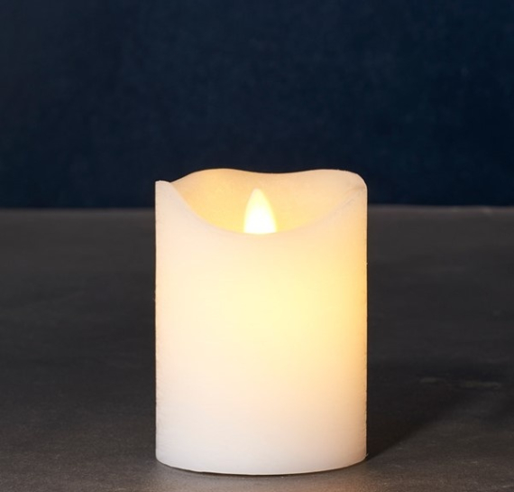 SIRIUS LED sviečka Exclusive 10cm x 7