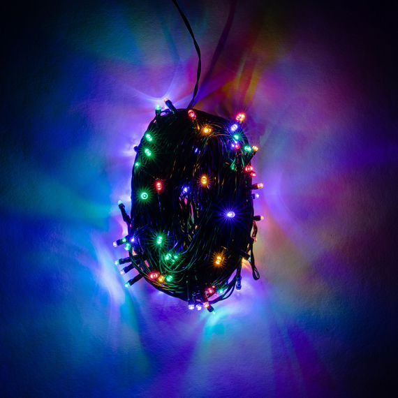 DECOLED LED svetelná reťaz 40m multicolor