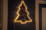 LED svetelný stromček 49x58 cm, teplá biela – Obrázok 4