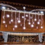 LED svetelná sada na dom, 9+1 zadarmo, ľadovo biela, biely kábel – Obrázok 8