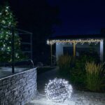 LED svetelná sada na dom, 9+1 zadarmo, ľadovo biela, biely kábel – Obrázok 5