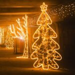 LED svetelná sada na dom, 9+1 zadarmo, teple biela, čierny kábel – Obrázok 10