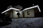 LED svetelná sada na dom, 9+1 zadarmo, ľadovo biela, čierny kábel – Obrázok 5
